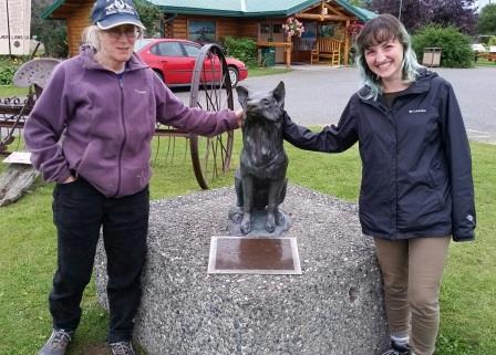 Alys and Eva with Balto